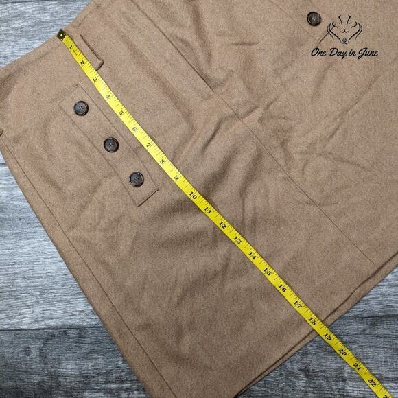 Halogen Wool Pocketed Mini Skirt Size 10 - Picture 4 of 5